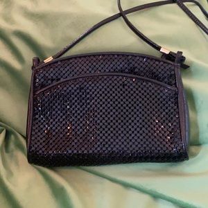 Whiting Davis classic black bag